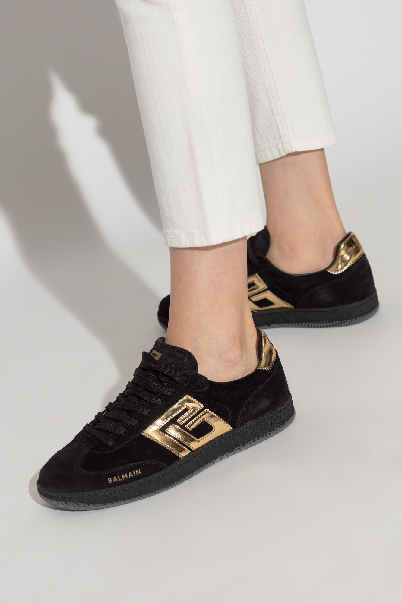 BALMAIN Bコトロトッフスニカ XN1VI690LVTR EAB Balmain Low Top Lace sports shoes | Women's Shoes | Vitkac